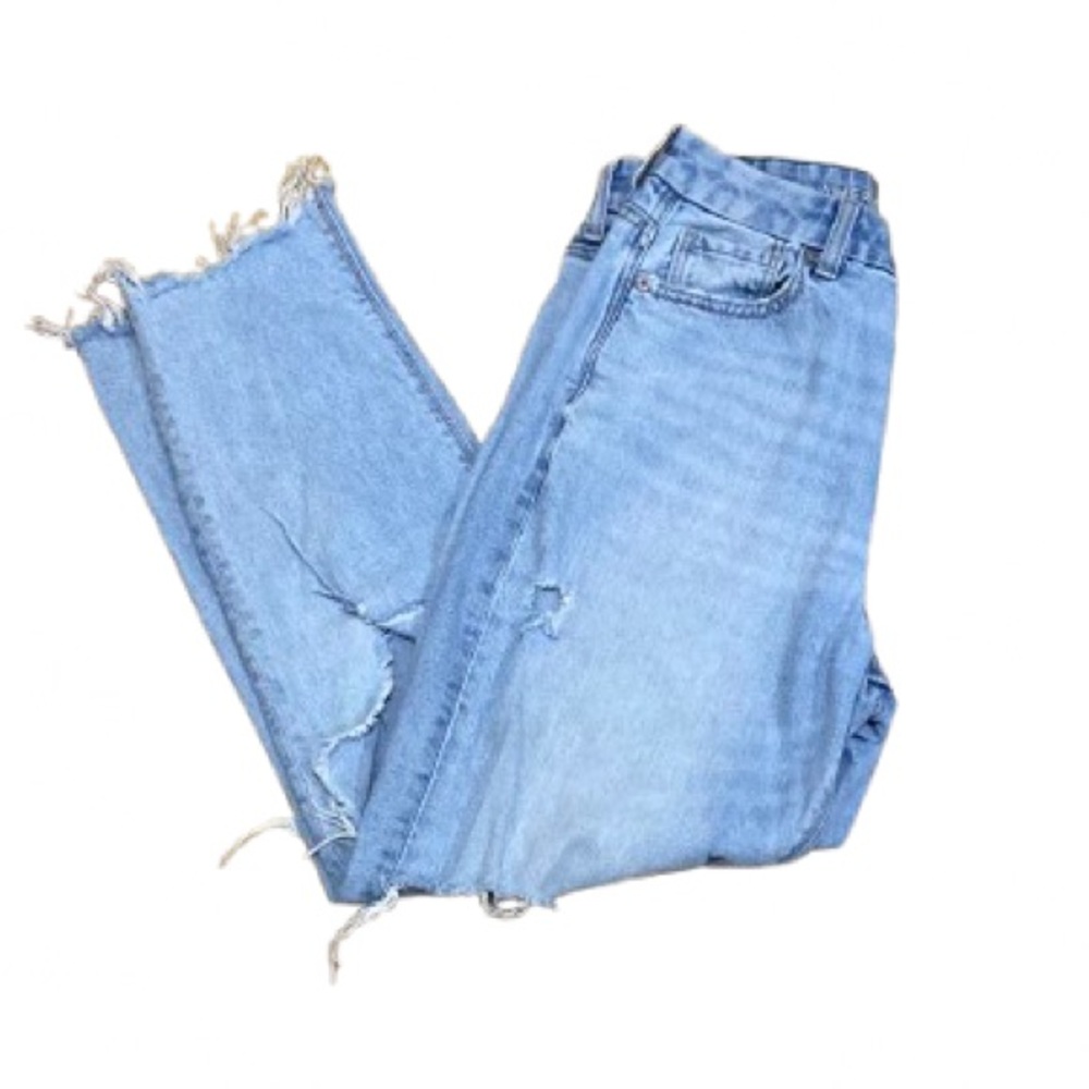 American Eagle Strigid Blue Jeans 4 Short